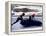 Two Man Bobsled Team Pushing Off at the Start , Lake Placid, New York, USA-Paul Sutton-Framed Premier Image Canvas