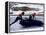 Two Man Bobsled Team Pushing Off at the Start , Lake Placid, New York, USA-Paul Sutton-Framed Premier Image Canvas