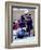 Two Man Bobsled Team Pushing Off at the Start, Lake Placid, New York, USA-Paul Sutton-Framed Photographic Print