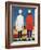 Two Masculine Figures, 1928-32-Kasimir Malevich-Framed Giclee Print