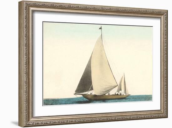 Two-Masted Sailboat-null-Framed Art Print