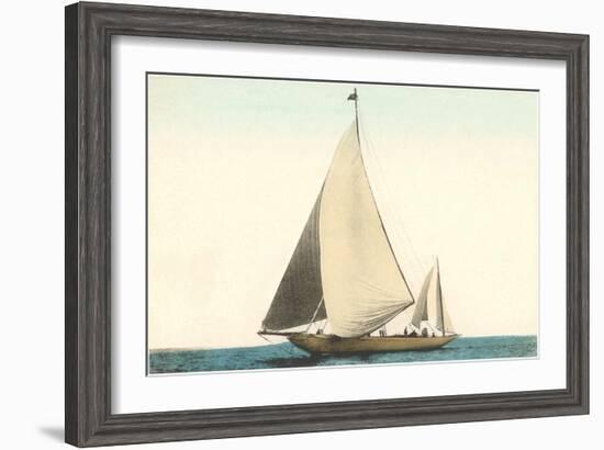 Two-Masted Sailboat-null-Framed Art Print