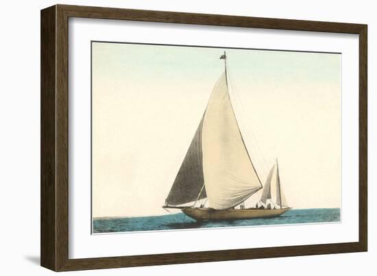 Two-Masted Sailboat-null-Framed Art Print