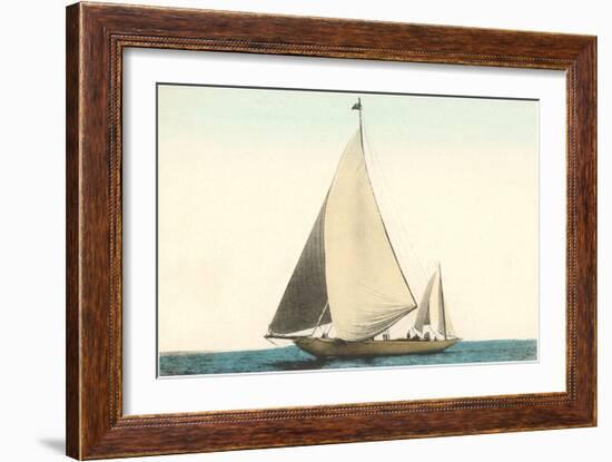 Two-Masted Sailboat-null-Framed Art Print