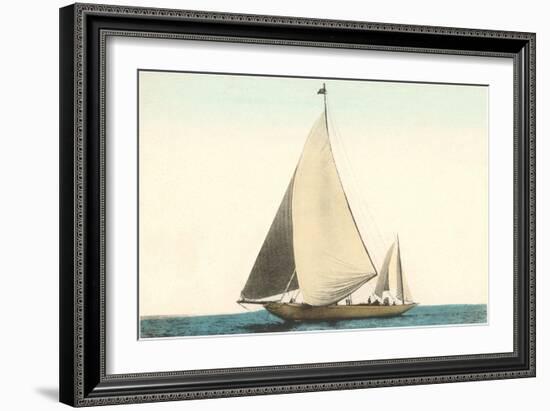 Two-Masted Sailboat-null-Framed Art Print