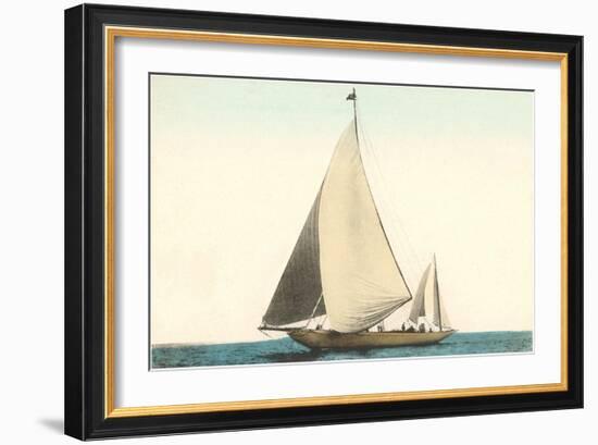 Two-Masted Sailboat-null-Framed Art Print