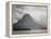 Two Medicine Lake Glacier National Park Montana 1933-1942-Ansel Adams-Framed Stretched Canvas