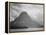 Two Medicine Lake Glacier National Park Montana 1933-1942-Ansel Adams-Framed Stretched Canvas