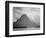 Two Medicine Lake Glacier National Park Montana 1933-1942-Ansel Adams-Framed Art Print