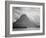 Two Medicine Lake Glacier National Park Montana 1933-1942-Ansel Adams-Framed Art Print