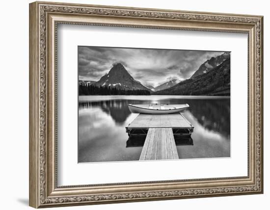 Two Medicine Lake-Jason Savage-Framed Art Print