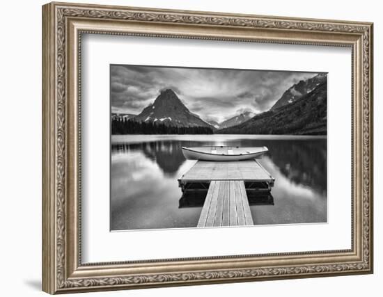 Two Medicine Lake-Jason Savage-Framed Giclee Print