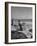 Two Men Fishing Off Montauk Point-Alfred Eisenstaedt-Framed Photographic Print