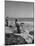 Two Men Fishing Off Montauk Point-Alfred Eisenstaedt-Mounted Photographic Print