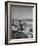 Two Men Fishing Off Montauk Point-Alfred Eisenstaedt-Framed Photographic Print