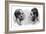 Two Men from French Guinea, C1850-1890-Emile Antoine Bayard-Framed Giclee Print