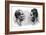 Two Men from French Guinea, C1850-1890-Emile Antoine Bayard-Framed Giclee Print