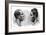 Two Men from French Guinea, C1850-1890-Emile Antoine Bayard-Framed Giclee Print