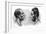 Two Men from French Guinea, C1850-1890-Emile Antoine Bayard-Framed Giclee Print