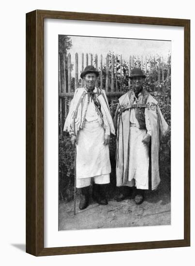 Two Men from Krupina, Slovakia, 1922-V Sixta-Framed Giclee Print