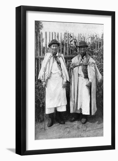 Two Men from Krupina, Slovakia, 1922-V Sixta-Framed Giclee Print