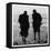 Two Men Paddling in the Sea: They Wear Formal Suits-Henry Grant-Framed Premier Image Canvas