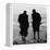 Two Men Paddling in the Sea: They Wear Formal Suits-Henry Grant-Framed Premier Image Canvas