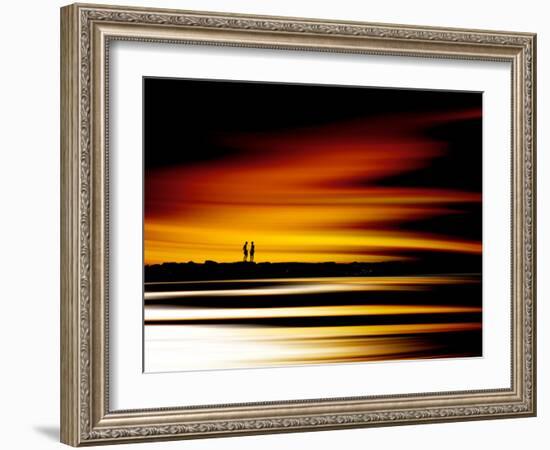 Two Men-Josh Adamski-Framed Photographic Print