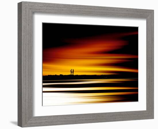 Two Men-Josh Adamski-Framed Photographic Print