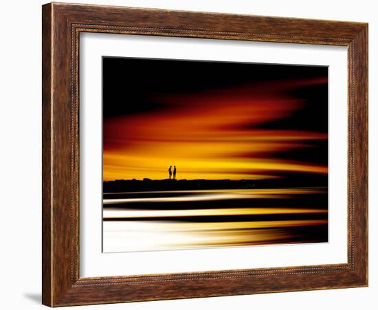 Two Men-Josh Adamski-Framed Photographic Print