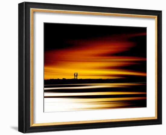 Two Men-Josh Adamski-Framed Photographic Print