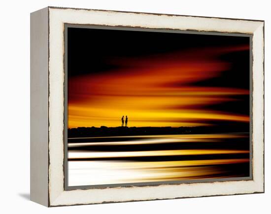 Two Men-Josh Adamski-Framed Premier Image Canvas