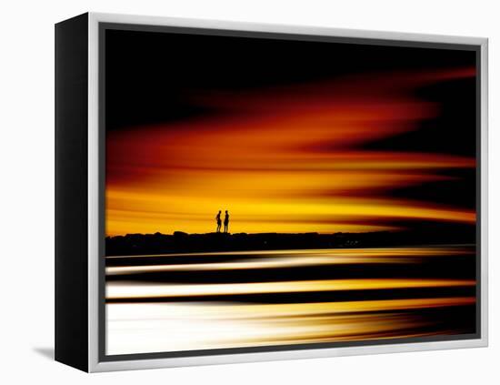 Two Men-Josh Adamski-Framed Premier Image Canvas