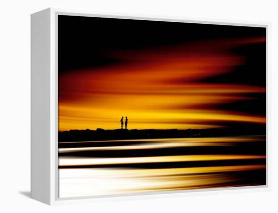 Two Men-Josh Adamski-Framed Premier Image Canvas