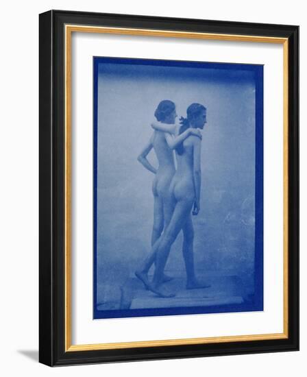 Two Models Embracing, 1904-Edward Linley Sambourne-Framed Giclee Print