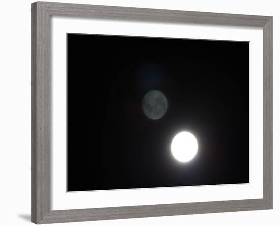 Two Moons-Ryuji Adachi-Framed Photographic Print