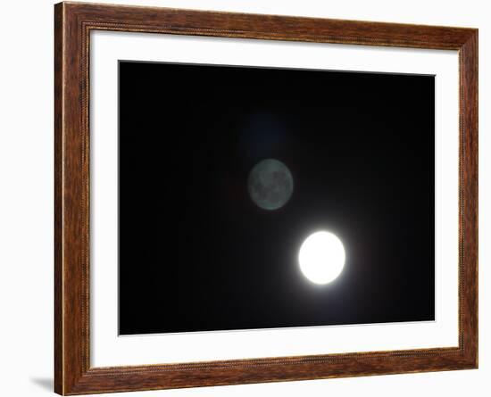 Two Moons-Ryuji Adachi-Framed Photographic Print