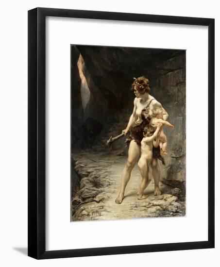 Two Mothers-Léon Maxime Faivre-Framed Giclee Print