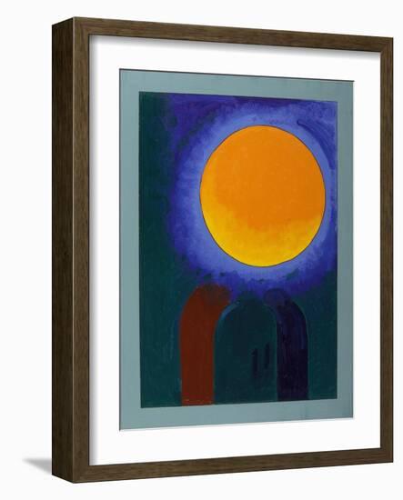 Two Musk-Rats under the Moon, 2008-Jan Groneberg-Framed Giclee Print