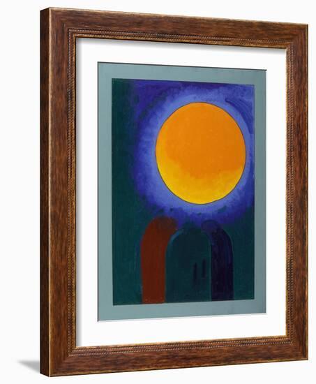 Two Musk-Rats under the Moon, 2008-Jan Groneberg-Framed Giclee Print