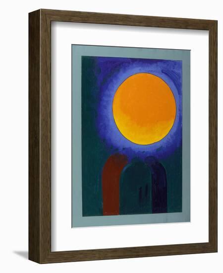 Two Musk-Rats under the Moon, 2008-Jan Groneberg-Framed Giclee Print