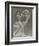 Two Naked Muscle Men Wrestling-null-Framed Art Print