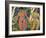 Two Naked Women in a Wood; Zwei Nackte Frauen Im Wald-Ernst Ludwig Kirchner-Framed Giclee Print