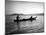 Two Native Americans with Canoe, Circa 1906-Asahel Curtis-Mounted Giclee Print