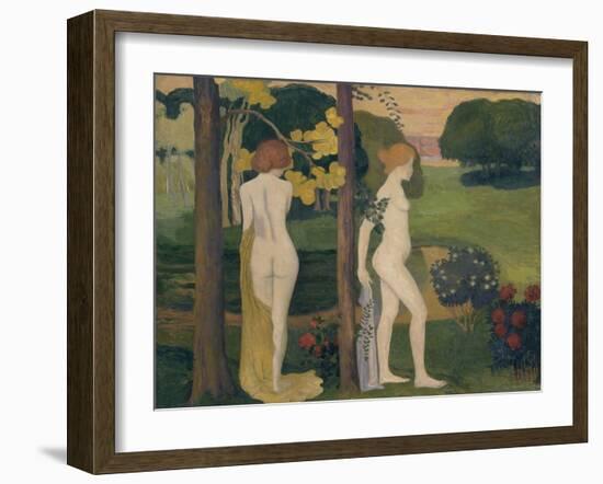 Two Nude in a Landscape-Aristide Maillol-Framed Giclee Print