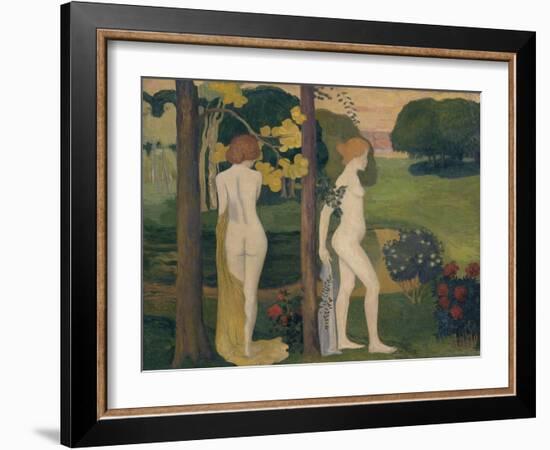 Two Nude in a Landscape-Aristide Maillol-Framed Giclee Print