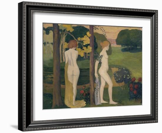 Two Nude in a Landscape-Aristide Maillol-Framed Giclee Print