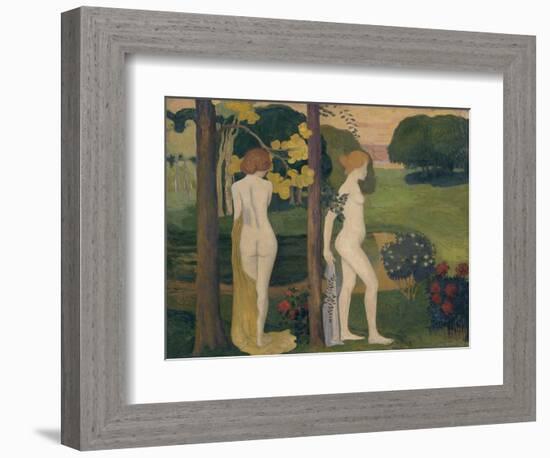 Two Nude in a Landscape-Aristide Maillol-Framed Giclee Print