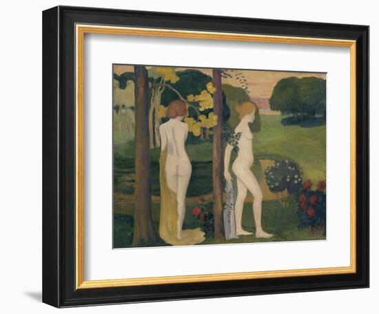 Two Nude in a Landscape-Aristide Maillol-Framed Giclee Print