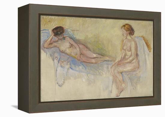 Two Nudes, C.1902-3 (Oil on Canvas)-Edvard Munch-Framed Premier Image Canvas